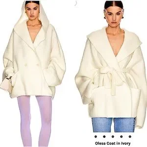 NWT HELSA Olesa Hooded Wrap Jacket Coat SMALL